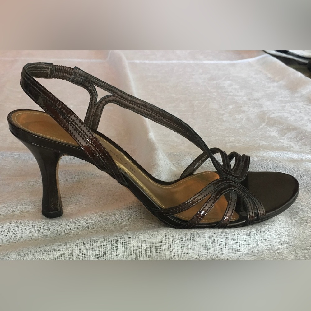 Antonio Melani Dress Brown Sandals. Worn twice.  Size 6.5